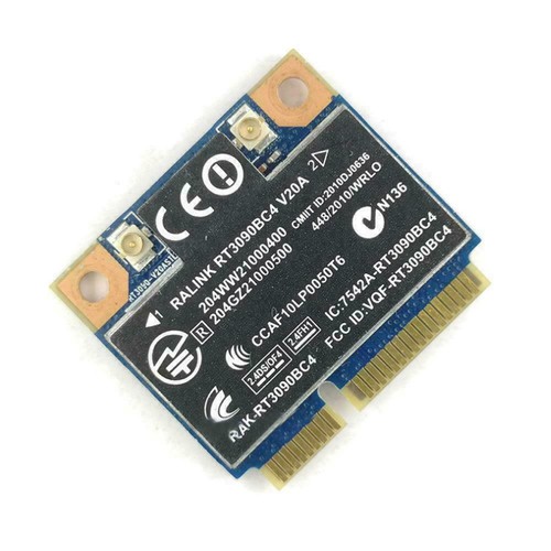 HP Ralink RT3090BC4 300M WiFi N+ BT Bluetooth PCI-e F8Z8 ψ Card 602992-001 L1H4 - Afbeelding 5 van 8