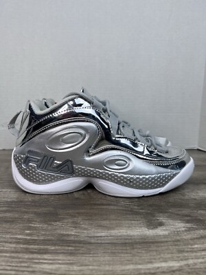 Fila Grant Hill 3 Silver Metallic 1BM01759-050 Men s Size 6.5 Basketball Shoe