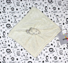 Neu Kik Ergee WOLKE Schmusetuch mit Rassel Kuscheltuch Schnuffeltuch