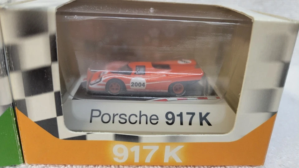 Agotado 1/87 Brekina (Alemania) Porsche 917K's; "2004" y "917K"; hecho a mediados de 2000 Foto 4 de 4
