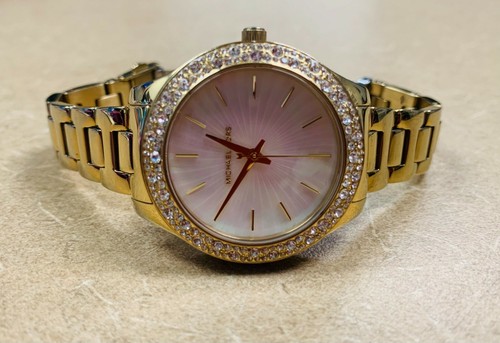 Michael Kors Liliane Quartz Crystal Ladies Watch MK4555