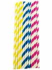 Robinson Young Caterpack Enviro Range Paper Straws - 1x150 Biodegradable