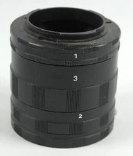 3-Piece Macro Extension Tube Set for Canon