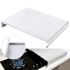 Stove Top Cover Stainless Steel Gas Stove Top Burner Protective Cover Bracket