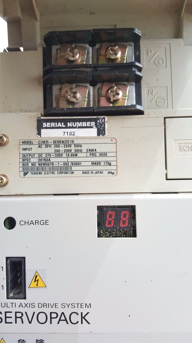 YASKAWA CONVERTER VS-656 MR5 CIMR-MR5N2015 | eBay