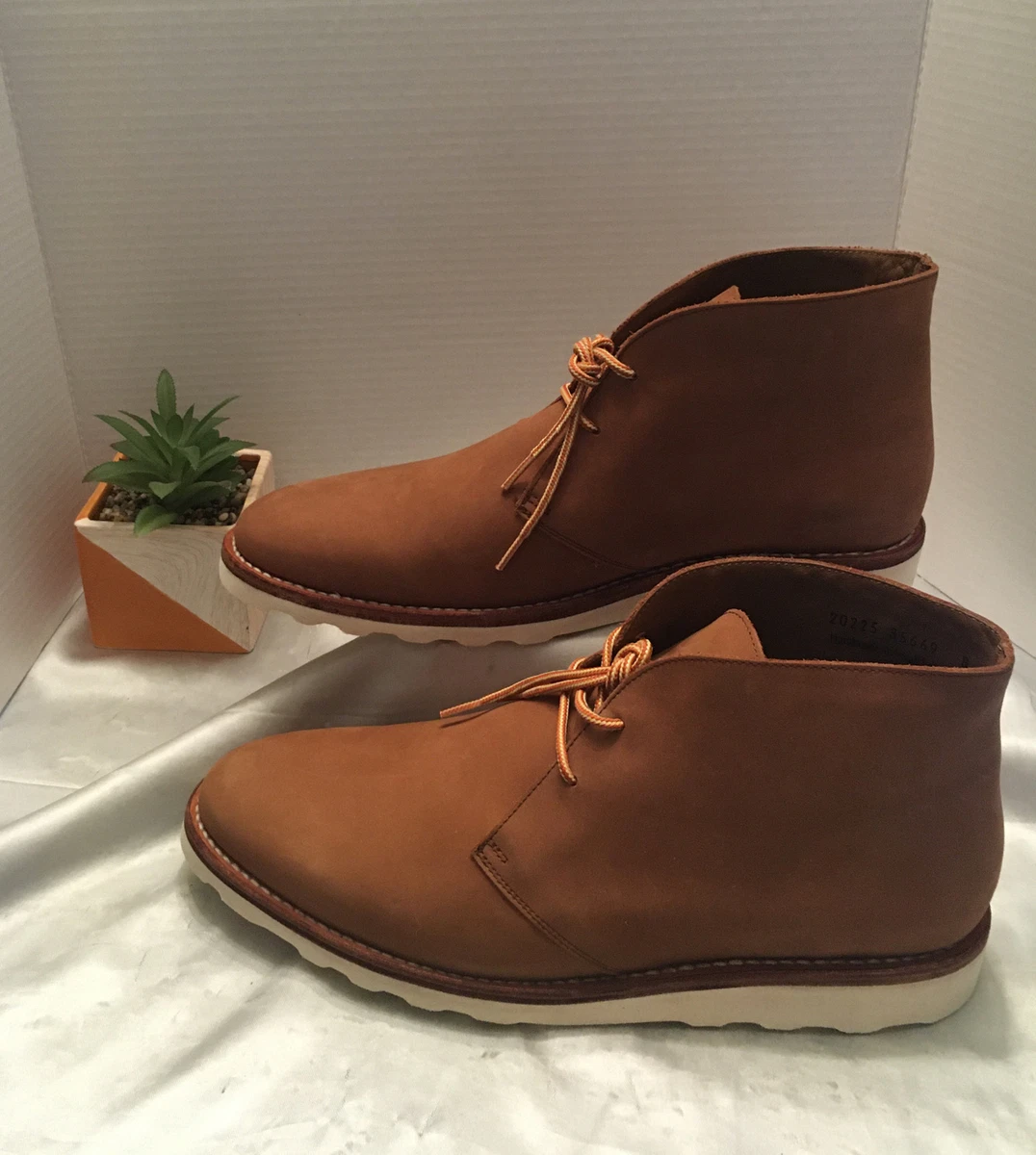 Mens Thursday Socut Chukka Boots Brown Suede Leather Desert Shoes