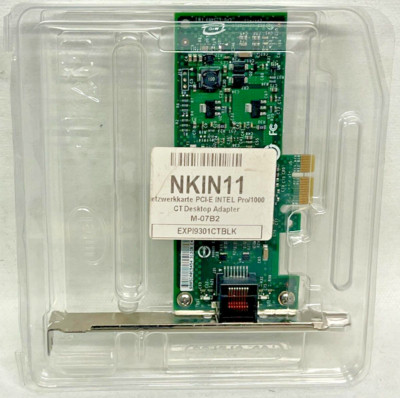 Netzwerkkarte PCI-E INTEL Prof/1000 CT Desktop Adapter M-07B2