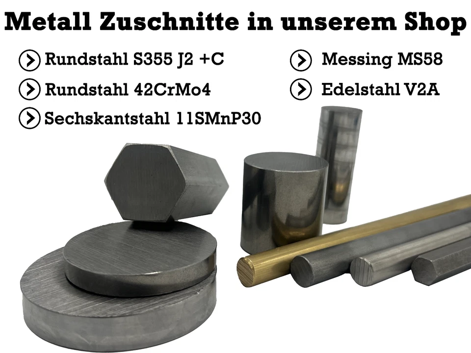 Messing Rundstab Messingstange CW614N MS58 Ø30 bis Ø50 / Länge 20mm bis 1000mm - Bild 4 von 4