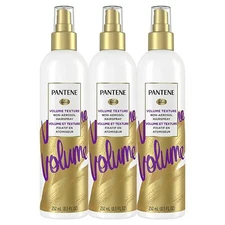 Pantene Pro-V Texturizing VOLUME Hairspray 8.5oz PUMP ( 3 pack )