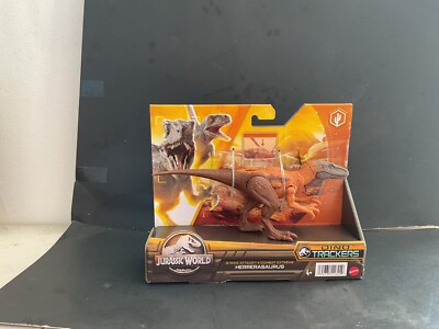Jurassic World Dino Trackers Strike Attack Herrerasaurus MATTEL 