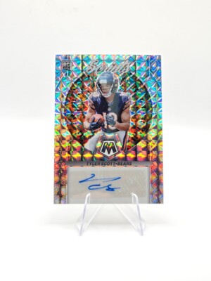 Tyler Scott 2023 Panini Mosaic RC Rookie Scripts Auto #RS-TS Bears