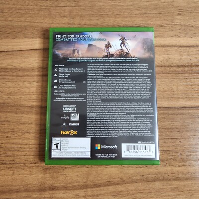 Avatar: Frontiers of Pandora (Microsoft Xbox Series X) W/ 2-Discs