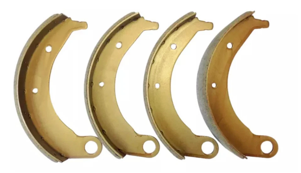 For 1938-1942 DeSoto Chrysler Imperial Rear 11" Wheel Drum Brake Shoes Set Of 4 - Image 2 of 3