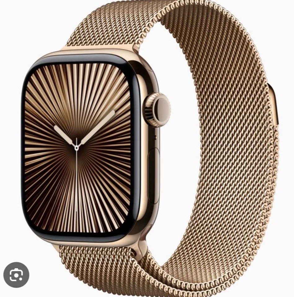 Mint Apple Watch Series 10 46mm Rose Gold Aluminum Case GPS + Cellular MWY83LW/A - Image 3 of 3