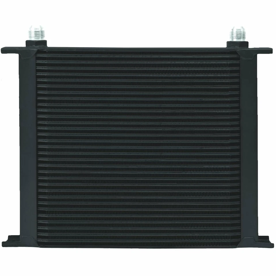 34 РЯДА СВЕРХМОЩНЫЙ ОХЛАДИТЕЛЬ МАСЛА ТРАНСМИССИИ ДВИГАТЕЛЯ 10AN ФИТИНГИ ЭЛЕКТРИЧЕСКИЙ ВЕНТИЛЯТОР НАБОР - Изображение 4 из 4