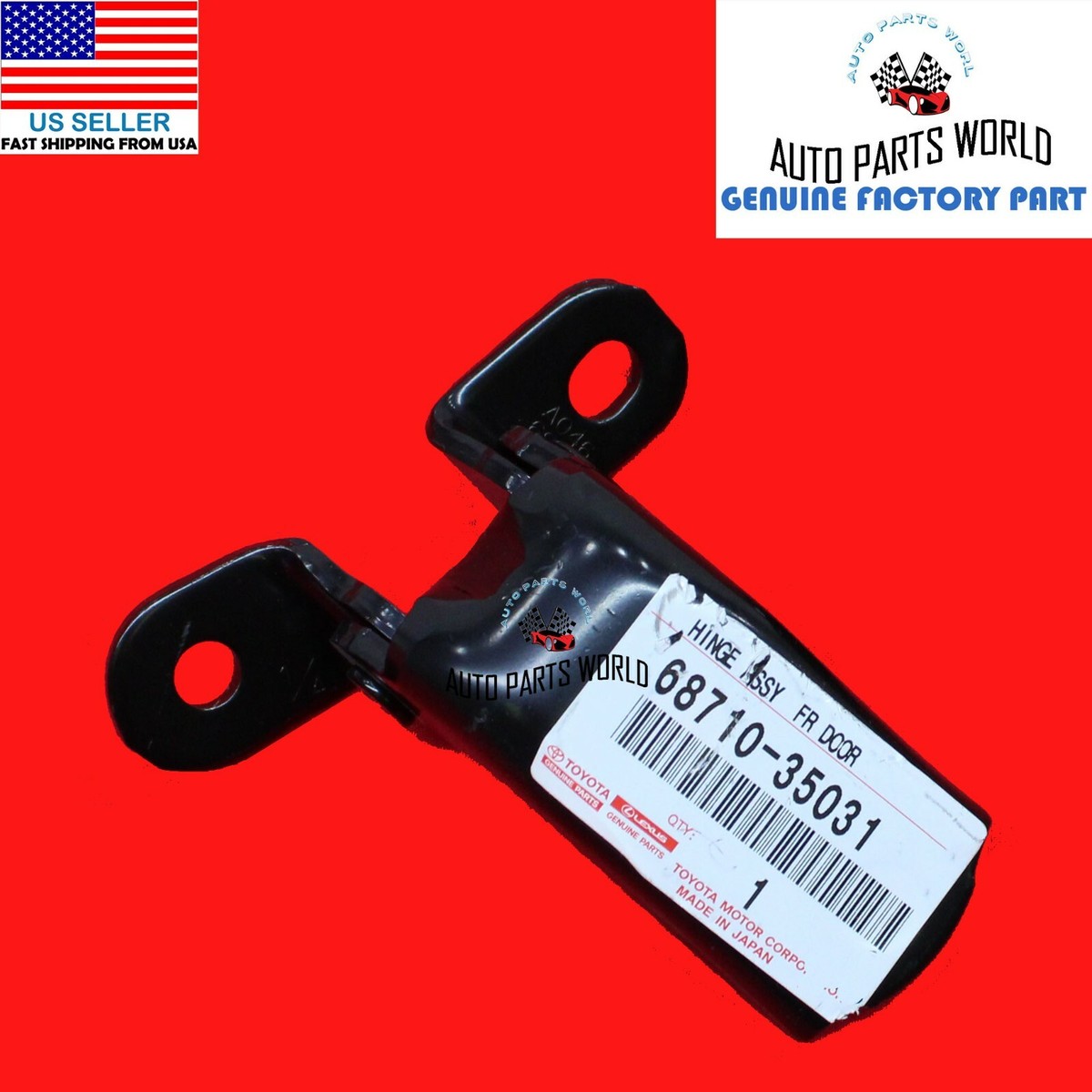 GENUINE OEM TOYOTA 03-09 4RUNNER GX470 UPPER RIGHT FRONT DOOR