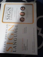 Learn American Sign Language by Arlene Rice (2007, Boxed Set) CHEAP SHIPPING