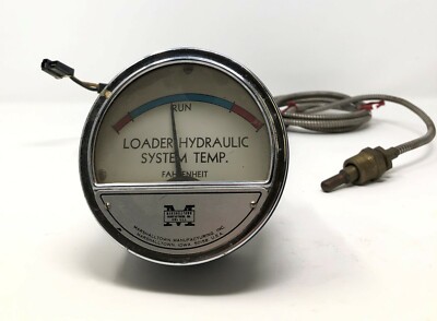 Loader Hydraulic System Temp Gauge Marshalltown Manufacturing NEW Made in USA