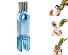 3-in-1 Cleaning Brush Set for Bottle, Cup, Lids & Straws – Multi-Use Cleaner Kit