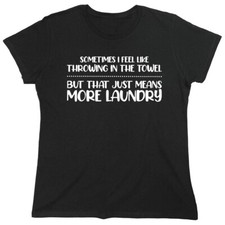 Sometimes I Feel Sarcastic Novelty Graphics Funny Womens T-Shirt