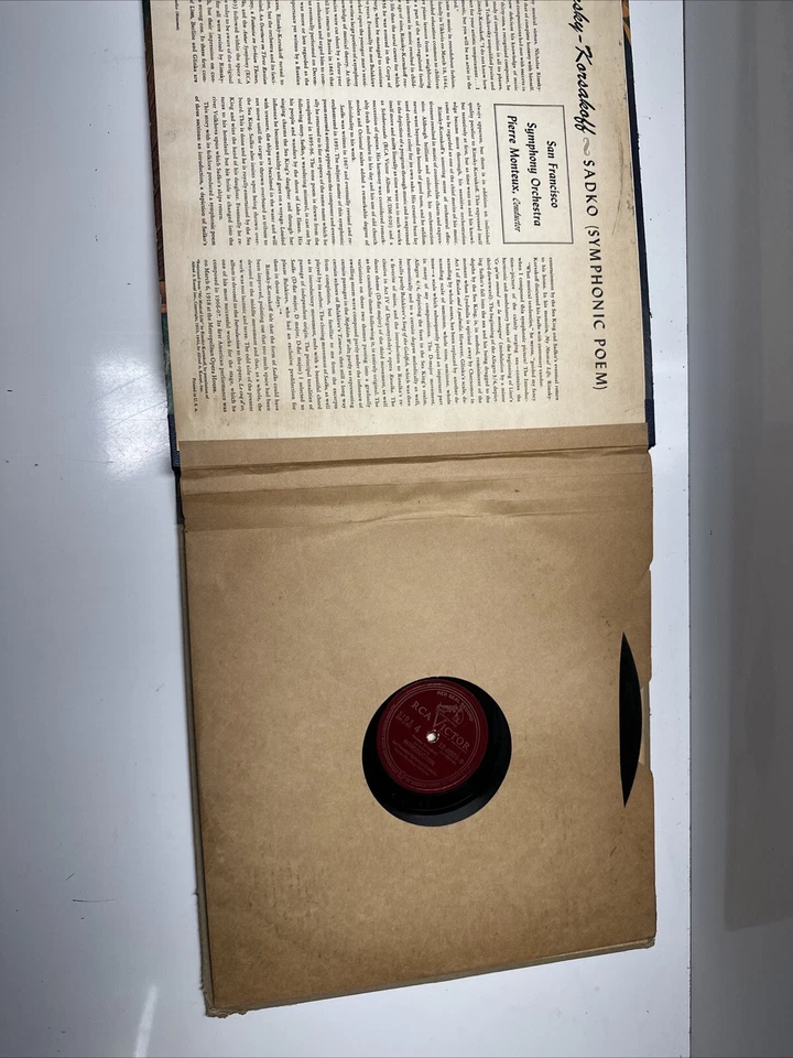 Rimsky-Korsakoff 2X LP RCA A Symphonic Poem DM 1252 San Francisco Symphony Foto 3 de 4