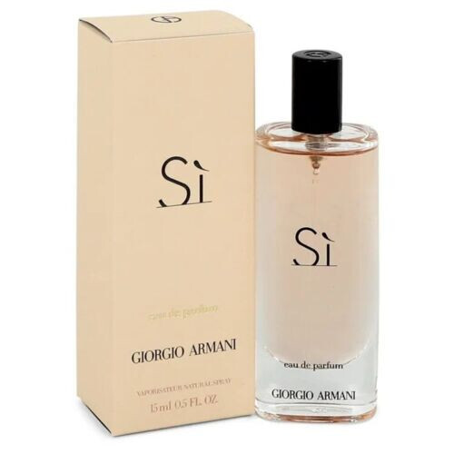 Giorgio Armani Si 15ml Eau De Parfum Spray For Her Miniature - New