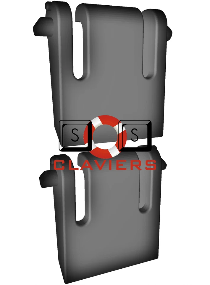 Perixx Periboard-612 Tastatur Ersatz Neigung Bein Ständer Fuß Set - Bild 4 von 4