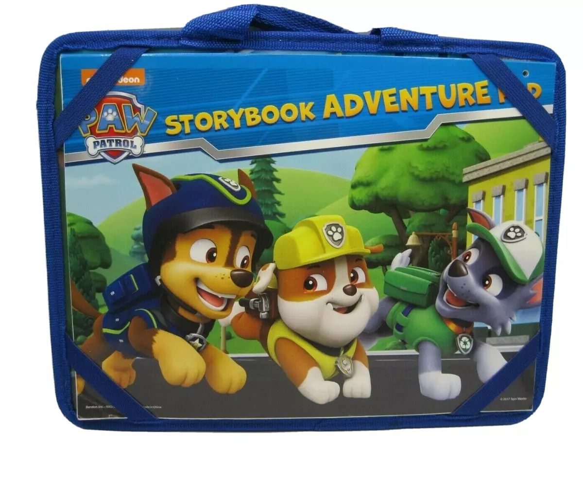 Paw Patrol Storybook Adventure Pad Coloring Book Lap Desk Travel