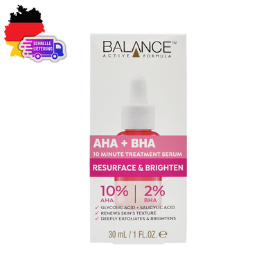 AHA 10% + BHA 2% Retexturising Serum - Tiefen-Peeling Für Strahlendere Haut, Glä