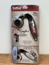 TrueCut Comfort Rotary Cutter 45mm Right or Left Handed Customizable Handle NEW