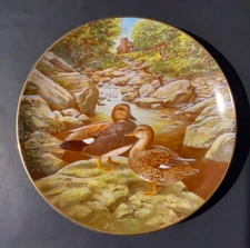 1988 The " Gadwall" Plate By Bart Jerner Bradex #84-K41-23.7