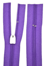 Zipper Bedding Violet With White Laundry Slider Length Up To 200 Cm