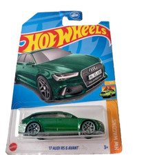 HOT WHEELS 2023 '17 AUDI RS 6 AVANT GOODWOOD GREEN 187/250 HKH69 HW WAGONS
