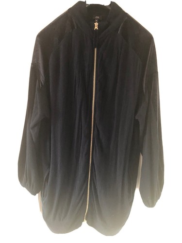 River Island size M Navy zipped Jacket Top