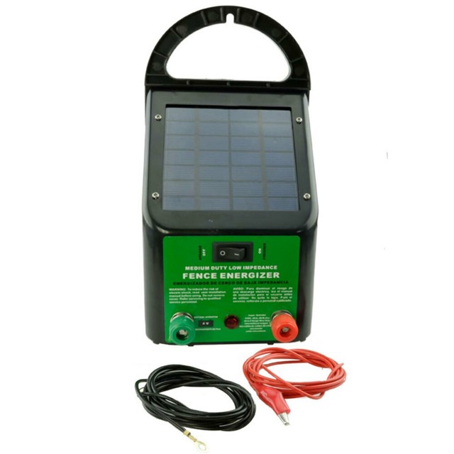 Jono Johno 5 8km 0 4j Solar Power Electric Fence Energiser Charger For Poly Wire Tape Posts For Sale Online Ebay