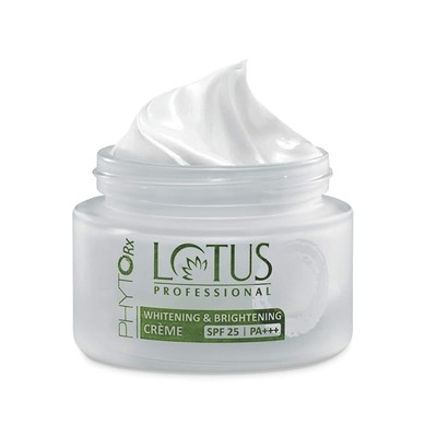 Lotus Professional Phyto Rx Whitening And Brightening Creme, LSF 25 PA+++, 50g