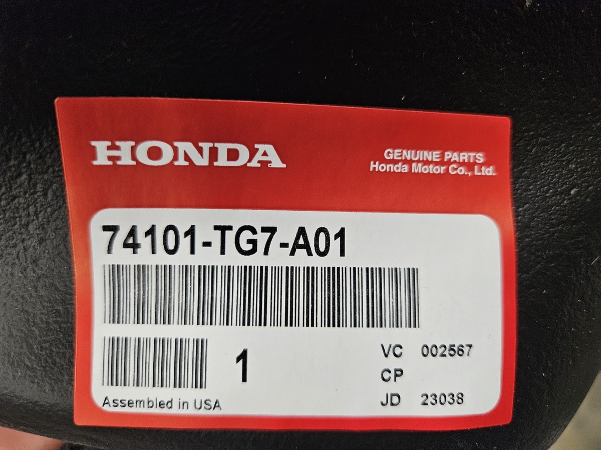 はんなり Genuine OEM Honda 74101-TG7-A01 Passenger RH Front Fender Liner | eBay