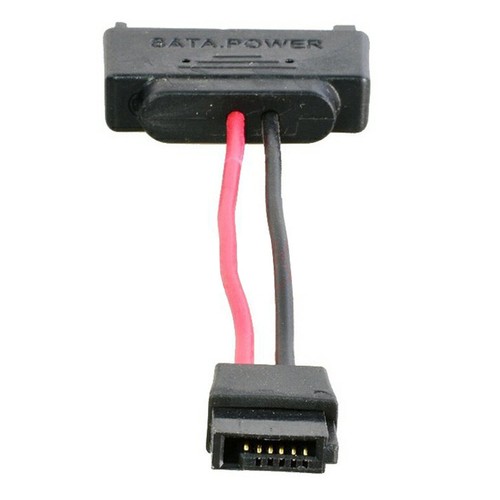 SATA Power Data Cable for Slim 12.7mm 9.5m Bluray DVD CD Drive Desktop PC Wire - Picture 7 of 10