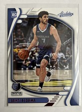 2021-22 Chronicles Absolute Pink RC Santi Aldama Grizzlies Rookie #205 & Base