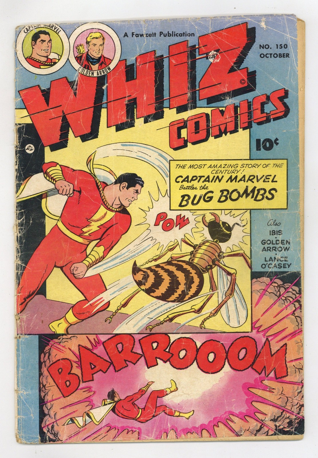 Whiz Comics #150 FR/GD 1.5 1952
