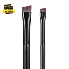 Fine Angled Eyeliner Brushes, Eye Liner Brush, Ultra Thin Slanted Flat Angle for