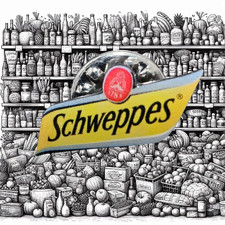 Sammler Pin - Genuss/Lebensmittel - Schweppes "Logo"