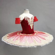 Adult Kids Professional Ballet Tutu Dress Classic Ballerina Ballet Dance Costume