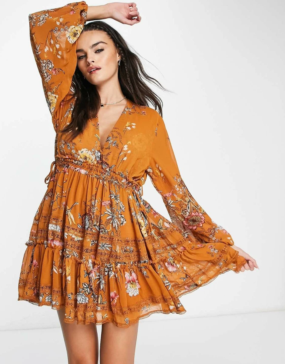 sachin and babi light blue dress Free People Chiffon Skirt Dresses