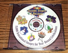 Art Explosion - 15,000 Images - Seasons, Events  Holidays - Nova 1998 CD-ROM