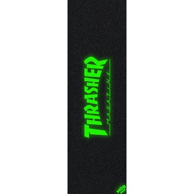 Mob Skateboard Grip Tape Thrasher Glow Logo 10'' x 33'' Sheet