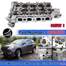 NEW! 12608279 Cylinder Head Assembly For GM Chevrolet GMC Buick ECOTEC 2.4L DOHC