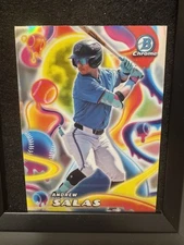 Andrew Salas 2025 Bowman Chrome Prospect Melt Mashers Insert Card #MM-17