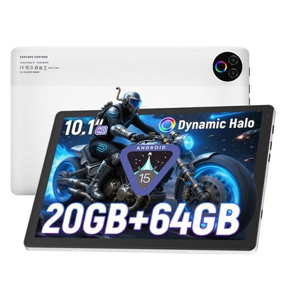 Tablet 64GB 10 Inch Tablet, Android Tablets,5000mAh Battery Penta-Core HD Touch