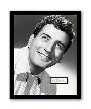 Tony Bennett Autographed Signed 11x14 Framed Photo Jazz Crooner ACOA